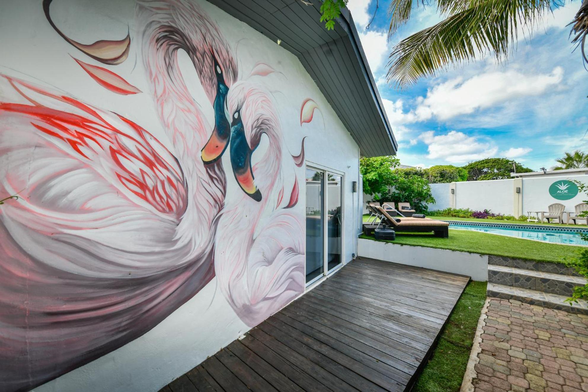 Aloe B&B Oranjestad Exteriör bild